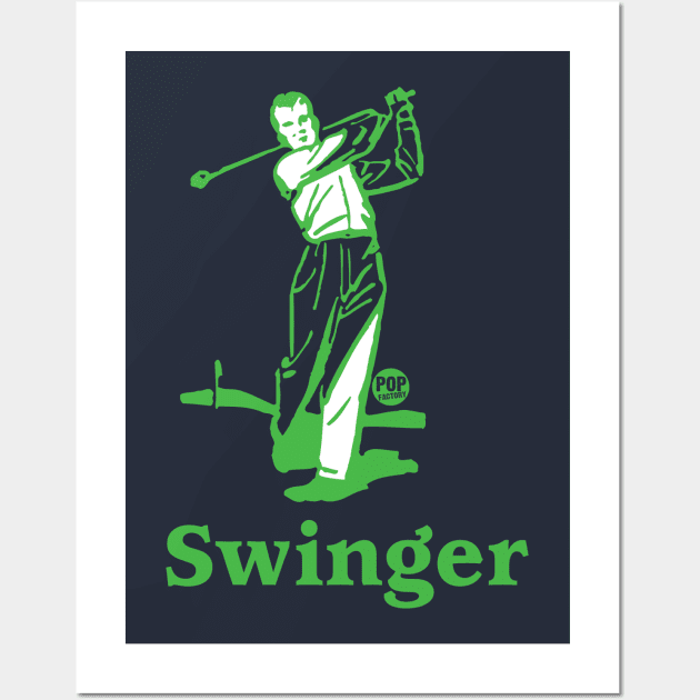 SWINGER Wall Art by toddgoldmanart